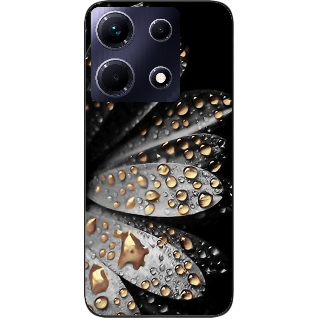 Силіконовий чохол Epik для Infinix Note 30 4G (X6833B) з картинкою Квітка