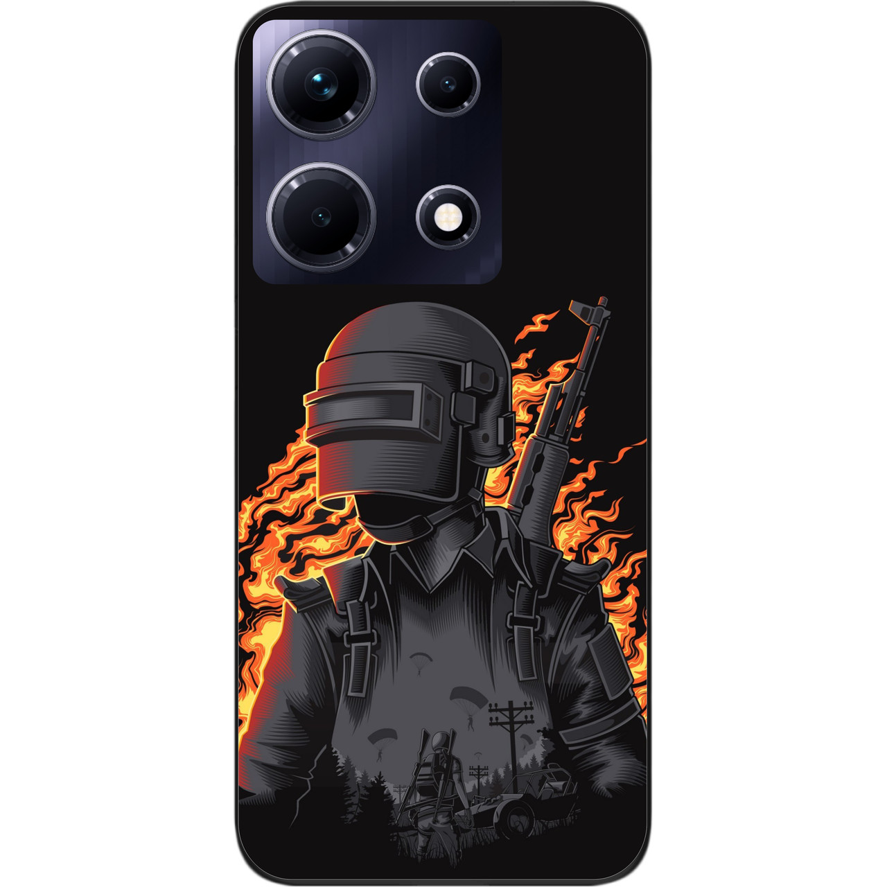 Силіконовий чохол Epik для Infinix Note 30 4G (X6833B) з картинкою PUBG