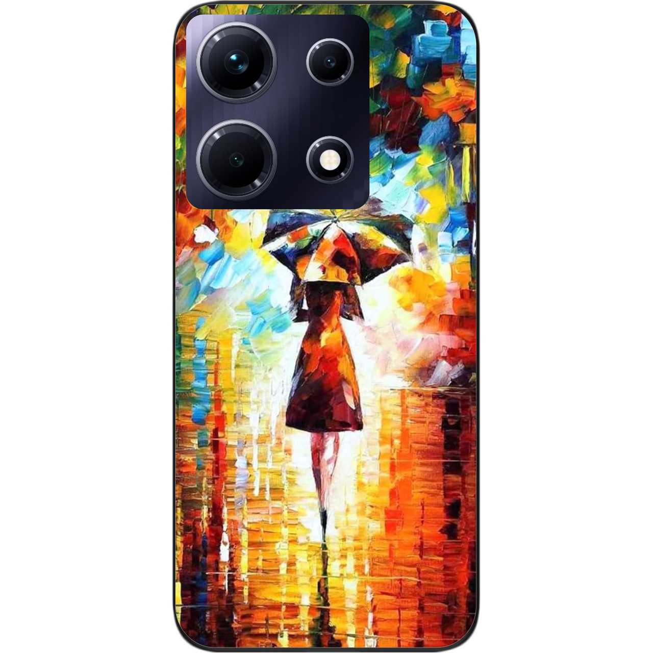 Силіконовий чохол Epik для Infinix Note 30 4G (X6833B) з картинкою Прогулянка