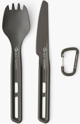Набір туристичних столових приборів Sea To Summit Frontier UL Cutlery Set (Spork&Knife), фото 1