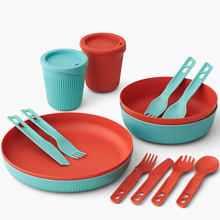 Набір туристичного посуду Sea To Summit Passage Dinnerware Sett 2P (14 Piece), фото 1