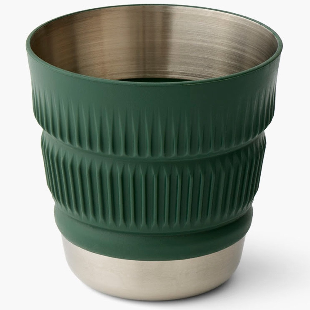Туристичний складаний стакан Sea To Summit Detour Stainless Steel Collapsible Mug, 475 мл (Laurel Green)