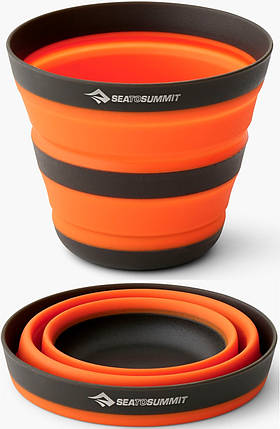 Туристичний стакан Sea To Summit Frontier UL Collapsible Cup, 355 мл (Puffin's Bill Orange), фото 1
