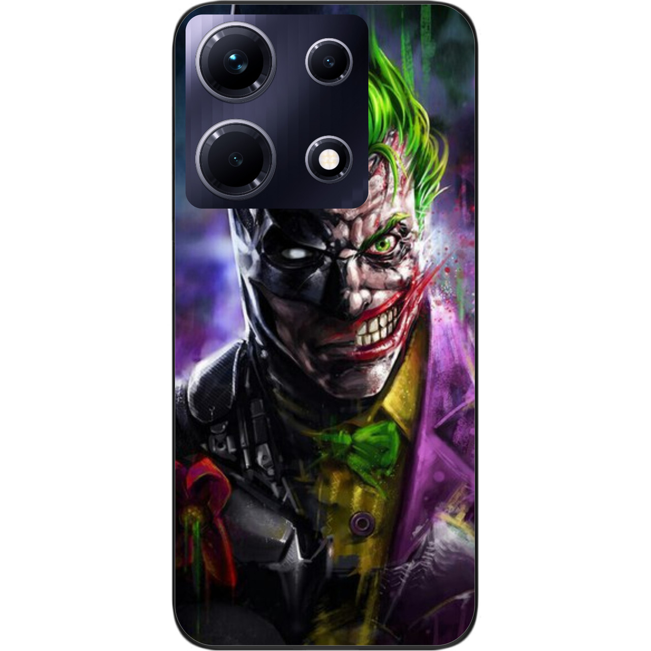 Силіконовий чохол Epik для Infinix Note 30 4G (X6833B) з картинкою Two Face