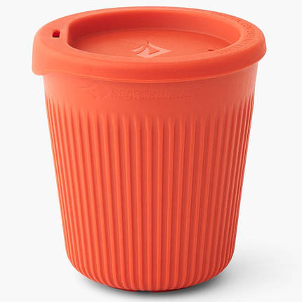 Туристична чашка з кришкою Sea To Summit Passage Cup, 355 мл (Spicy Orange), фото 1