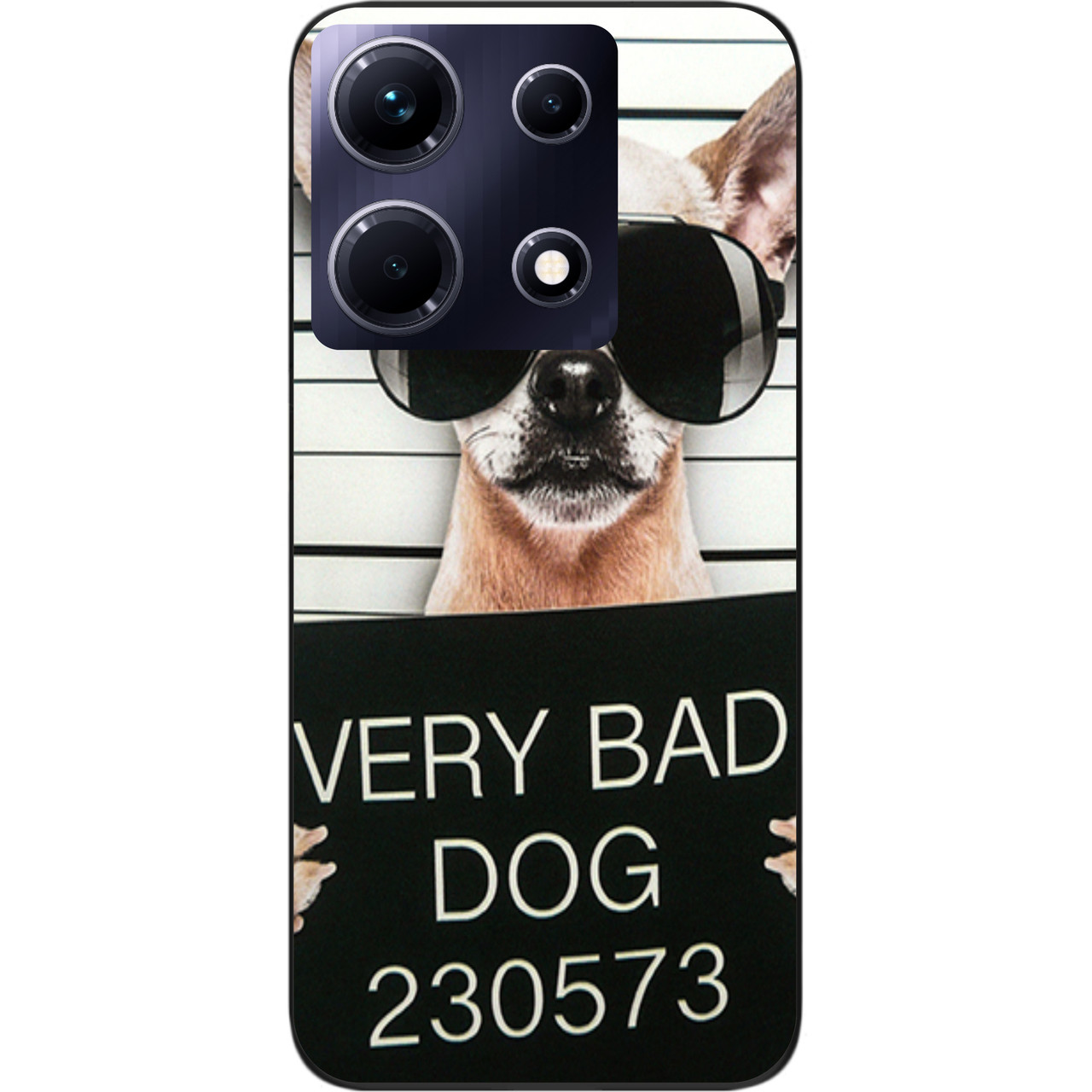 Чохол силіконовий Epik для Infinix Note 30 4G (X6833B) з картинкою Bad Dog