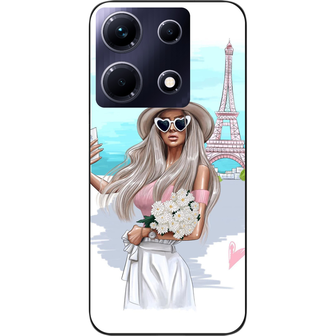Силіконовий чохол Epik для Infinix Note 30 4G (X6833B) з картинкою Селфі