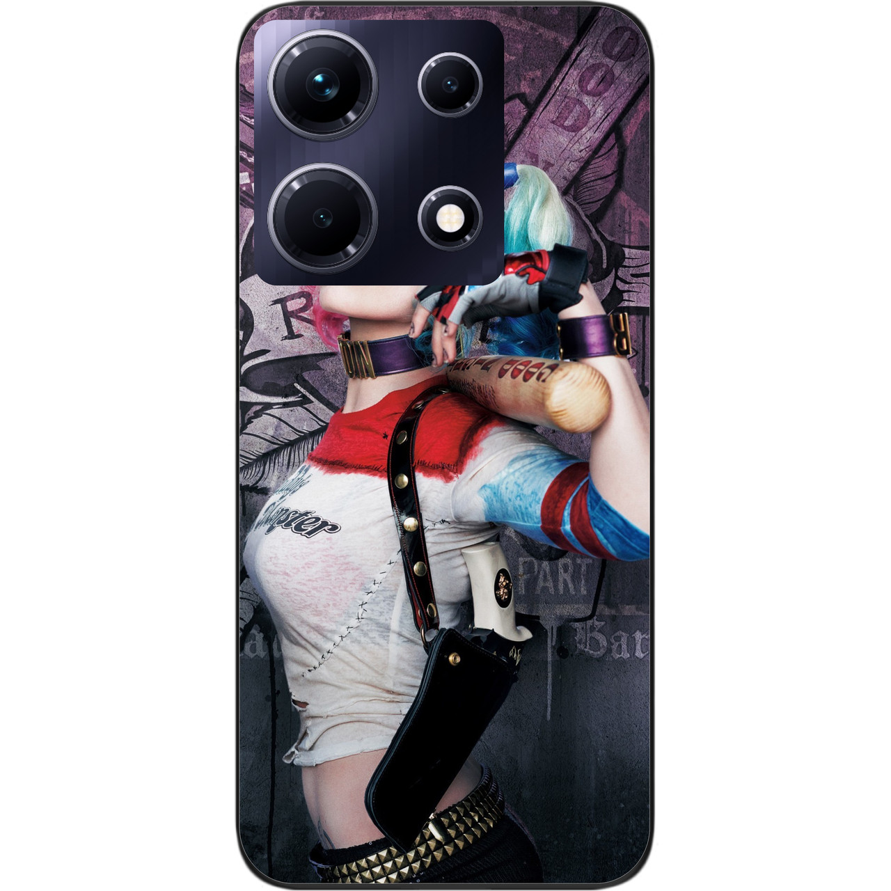 Силіконовий чохол Epik для Infinix Note 30 4G (X6833B) з картинкою Харлі Квін