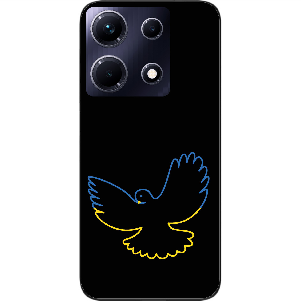 Силіконовий чохол Epik для Infinix Note 30 4G (X6833B) з картинкою Український голуб