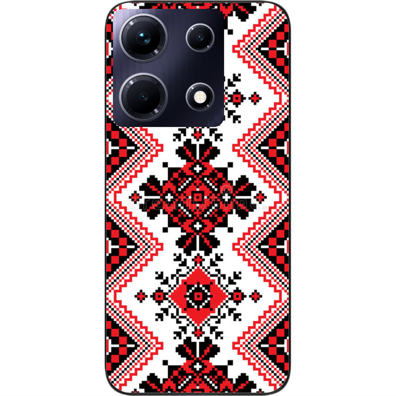 Силіконовий чохол Epik для Infinix Note 30 4G (X6833B) з картинкою Орнамент