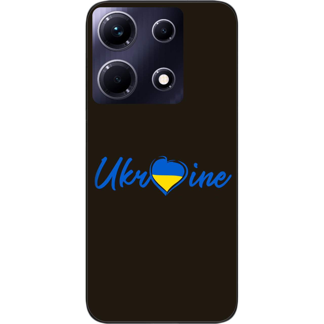 Силіконовий чохол Epik для Infinix Note 30 4G (X6833B) з картинкою Україна