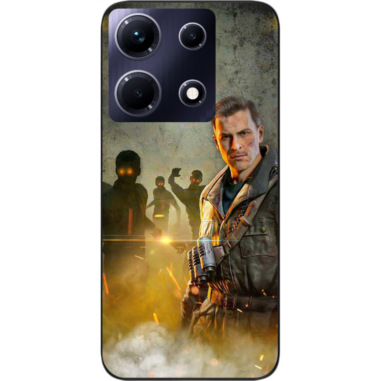 Чохол силіконовий Epik для Infinix Note 30 4G (X6833B) з картинкою Call of Duty Tank Dempsey Танк