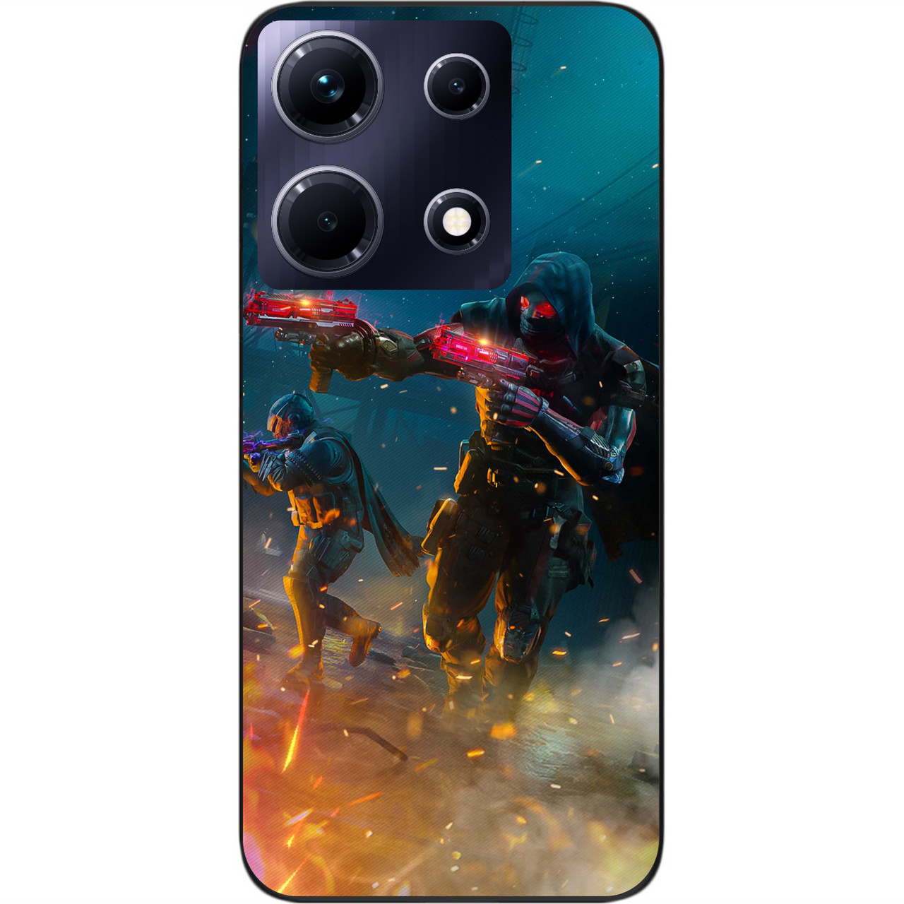 Чохол силіконовий Epik для Infinix Note 30 4G (X6833B) з картинкою Call of Duty Nikto
