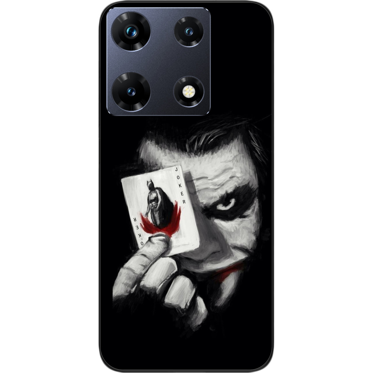 Силіконовий чохол Epik для Infinix Note 30 Pro 4G (X678B) з картинкою Джокер з картою
