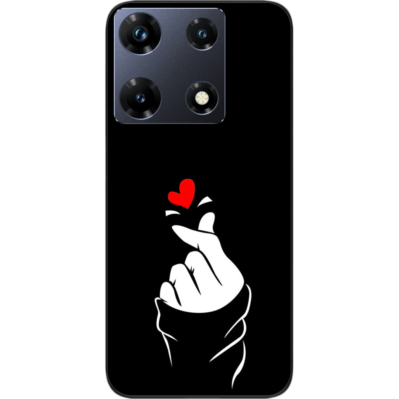 Силіконовий чохол Epik для Infinix Note 30 Pro 4G (X678B) з картинкою Рука