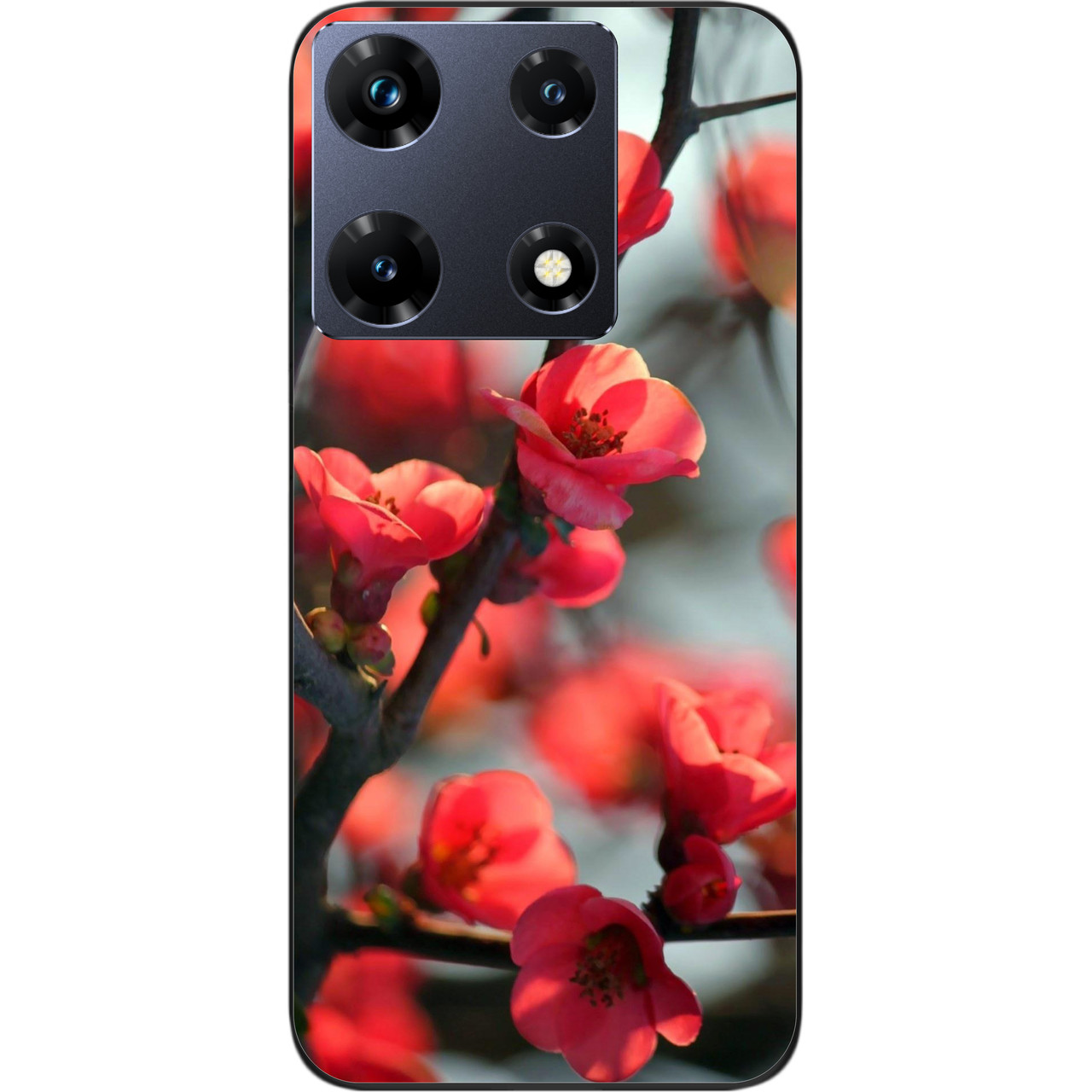 Чохол силіконовий Epik для Infinix Note 30 Pro 4G (X678B) з картинкою Сакура