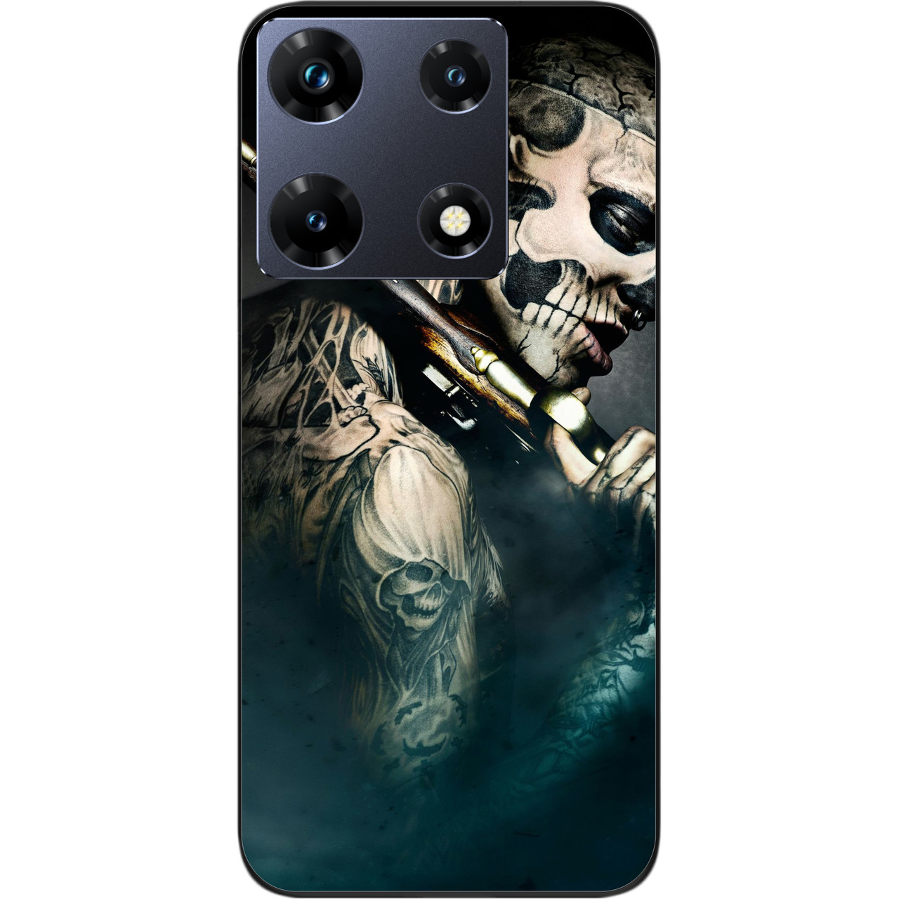Бампер силіконовий чохол Epik для Infinix Note 30 Pro 4G (X678B) з картинкою Воїн