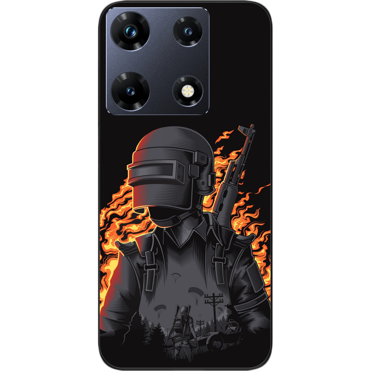 Силіконовий чохол Epik для Infinix Note 30 Pro 4G (X678B) з картинкою PUBG