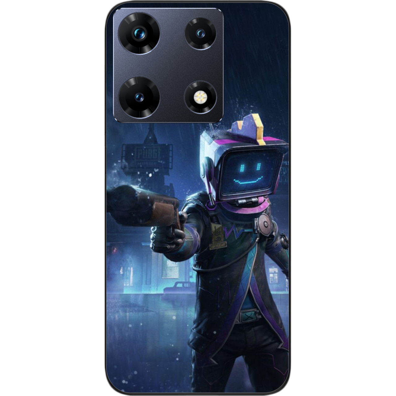 Силіконовий чохол Epik для Infinix Note 30 Pro 4G (X678B) з картинкою PUBG Mobile