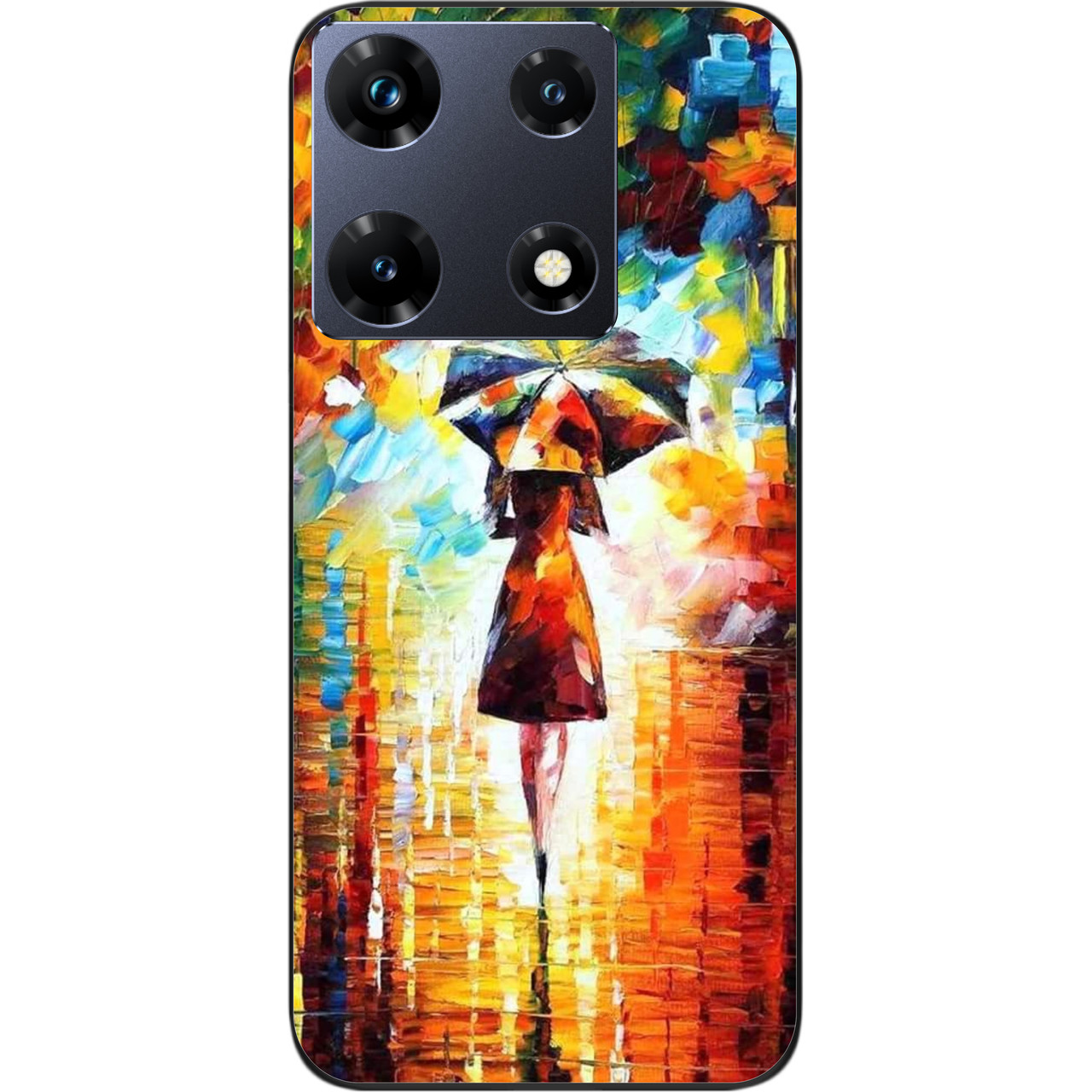 Силіконовий чохол Epik для Infinix Note 30 Pro 4G (X678B) з картинкою Прогулянка