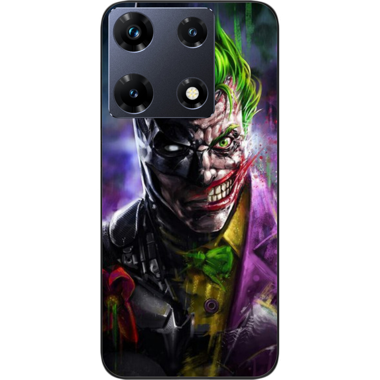 Силіконовий чохол Epik для Infinix Note 30 Pro 4G (X678B) з картинкою Two Face