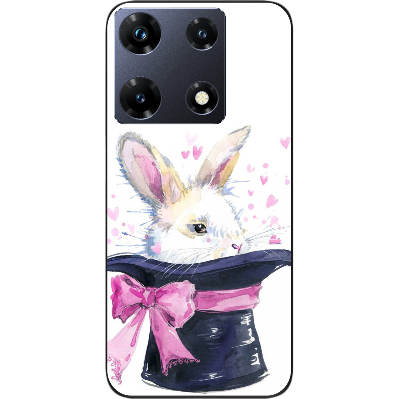 Чохол силіконовий Epik для Infinix Note 30 Pro 4G (X678B) з картинкою Кролик