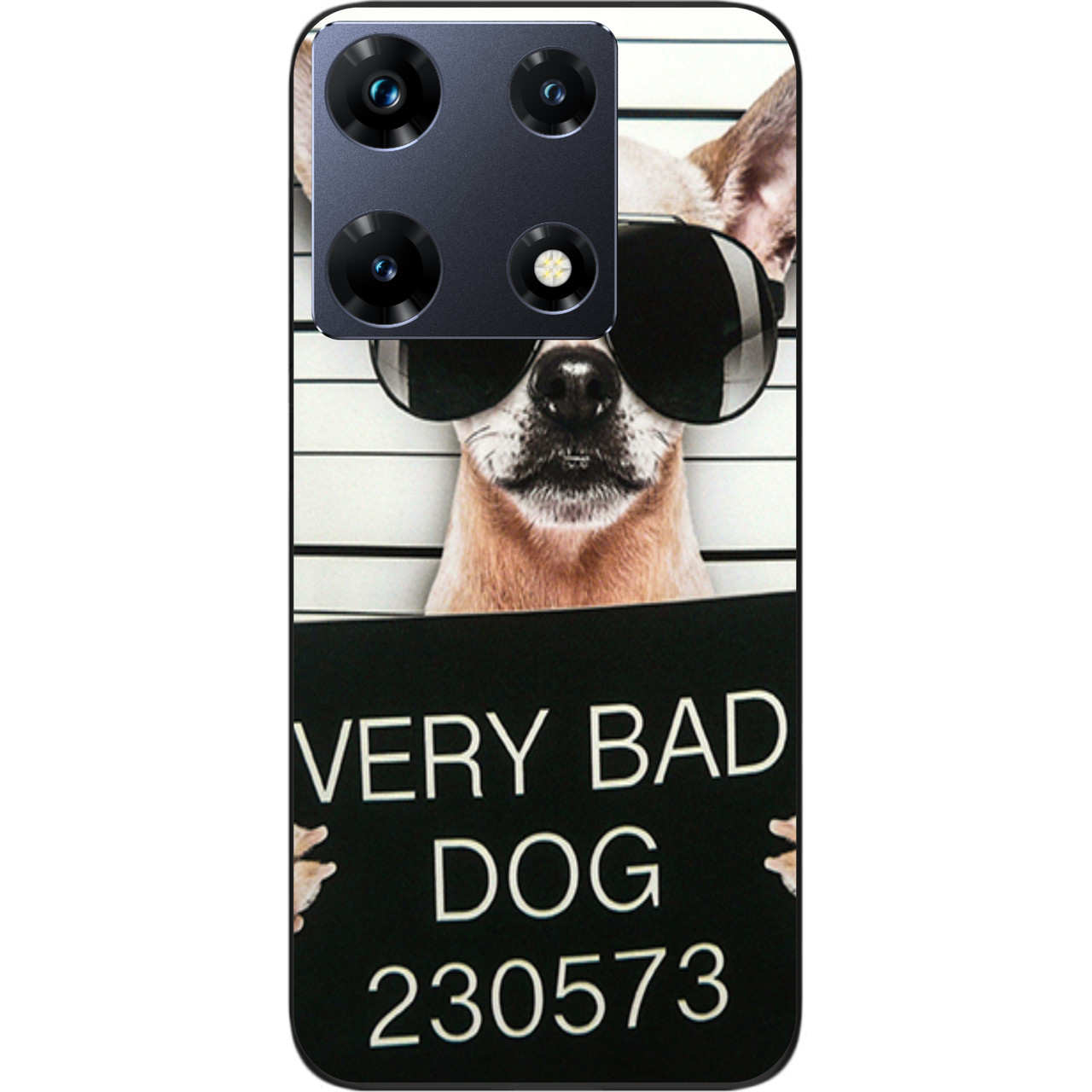 Чохол силіконовий Epik для Infinix Note 30 Pro 4G (X678B) з картинкою Bad Dog