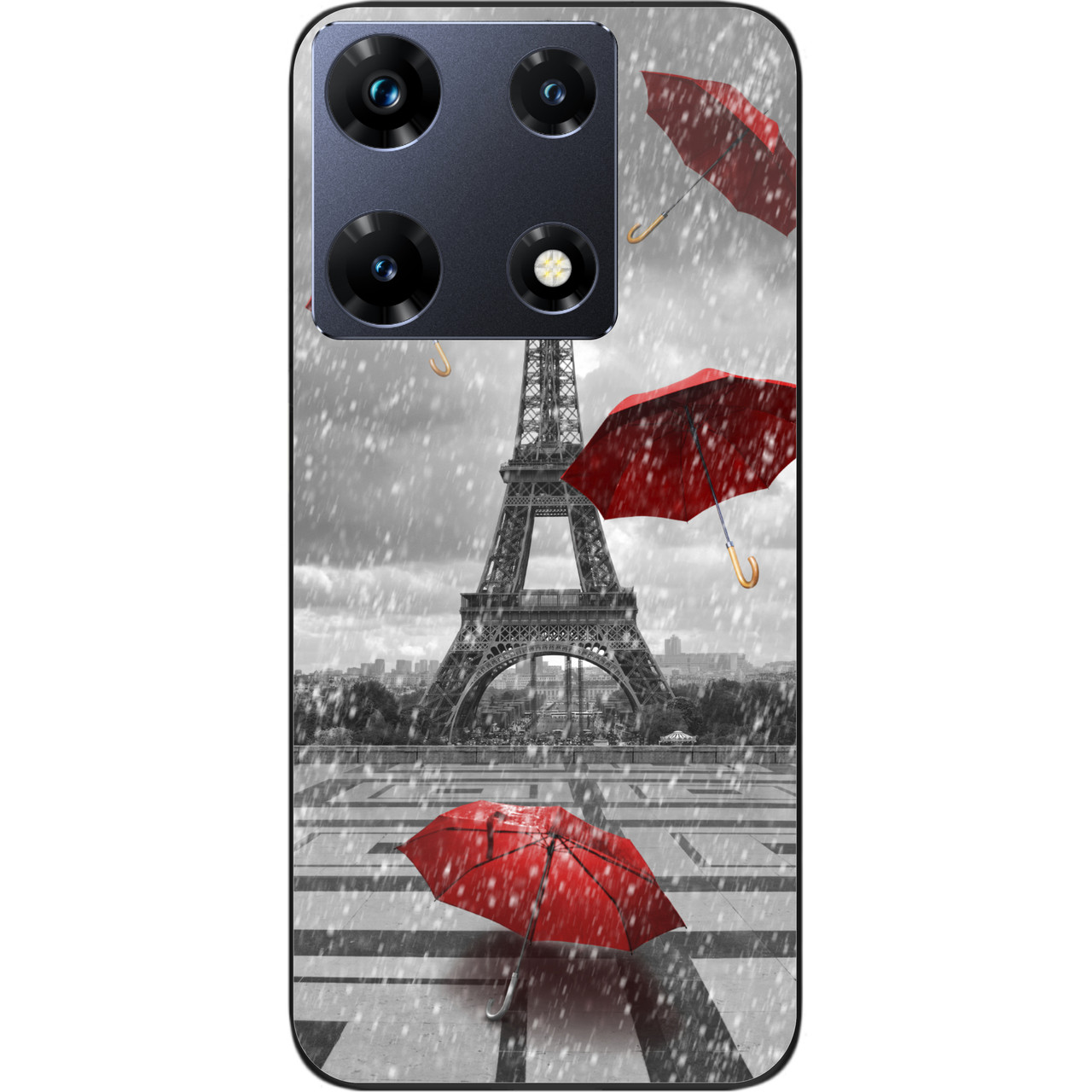 Бампер силіконовий чохол Epik для Infinix Note 30 Pro 4G (X678B) з картинкою Париж
