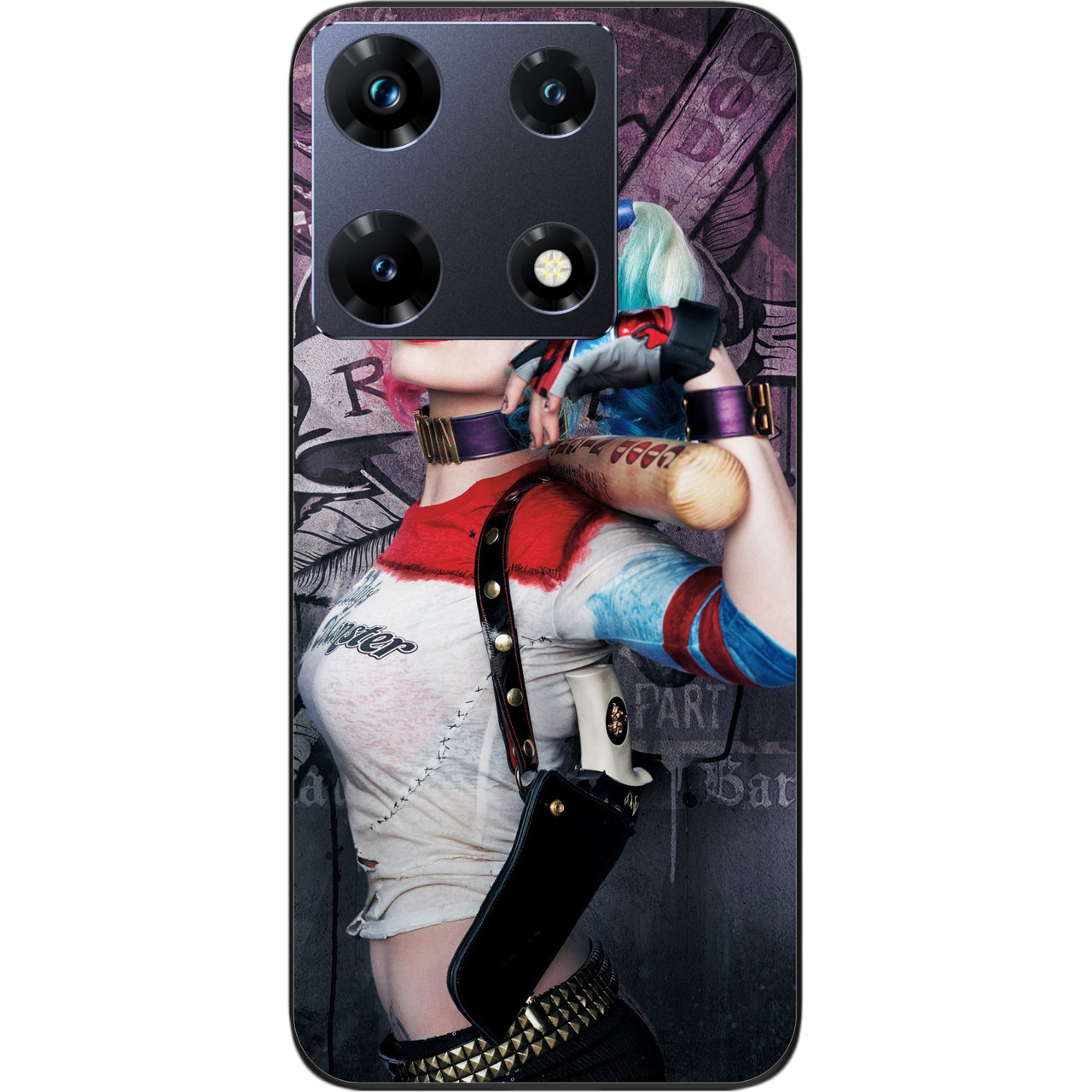 Силіконовий чохол Epik для Infinix Note 30 Pro 4G (X678B) з картинкою Харлі Квін