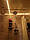 Карниз в душ кутовий 80*80 з нержавійки з декоративними ковпачками, фото 2