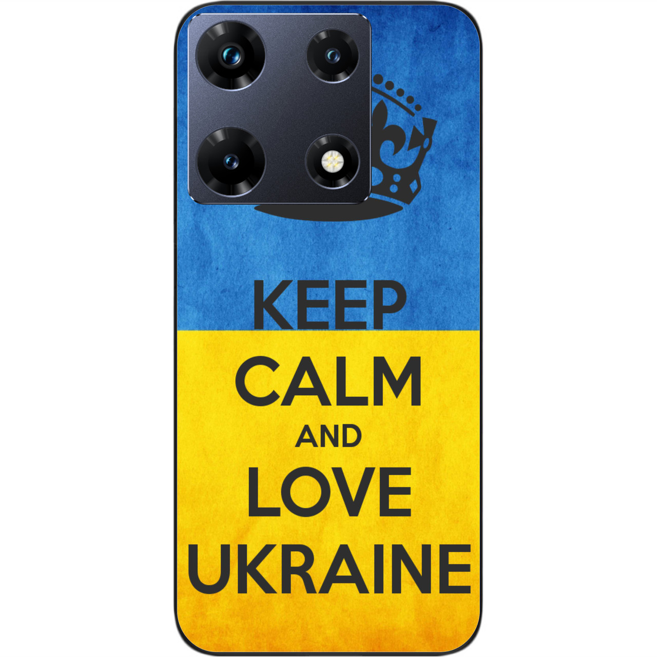 Силіконовий чохол Epik для Infinix Note 30 Pro 4G (X678B) з картинкою Keep Calm