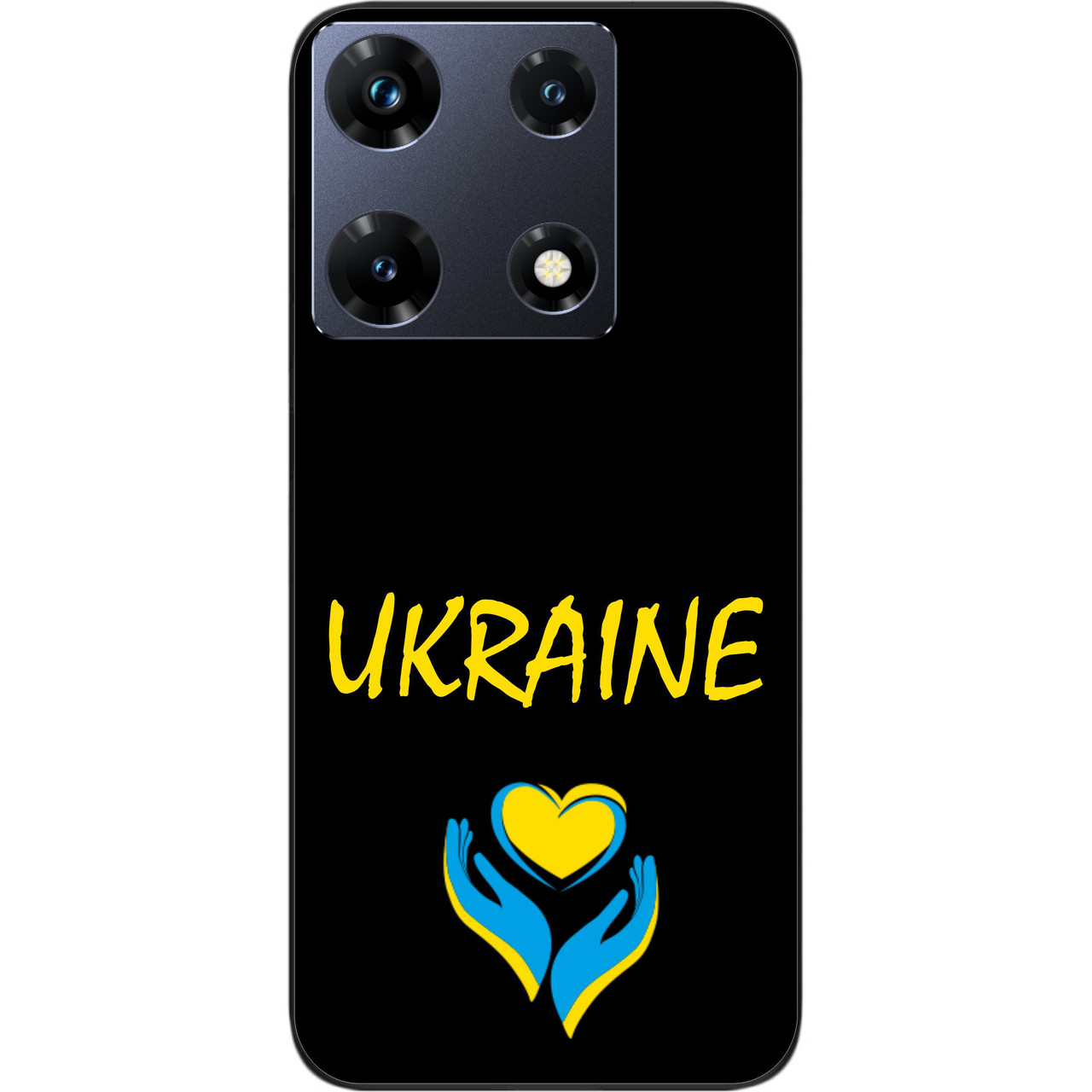 Силіконовий чохол Epik для Infinix Note 30 Pro 4G (X678B) з картинкою Руки України