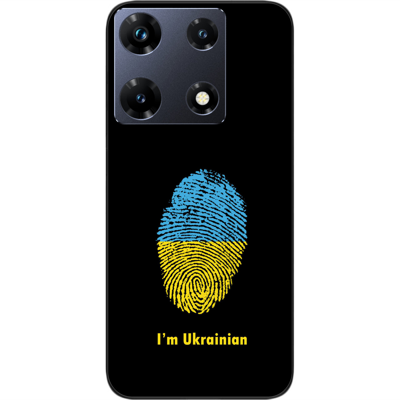 Силіконовий чохол Epik для Infinix Note 30 Pro 4G (X678B) з картинкою Відбиток