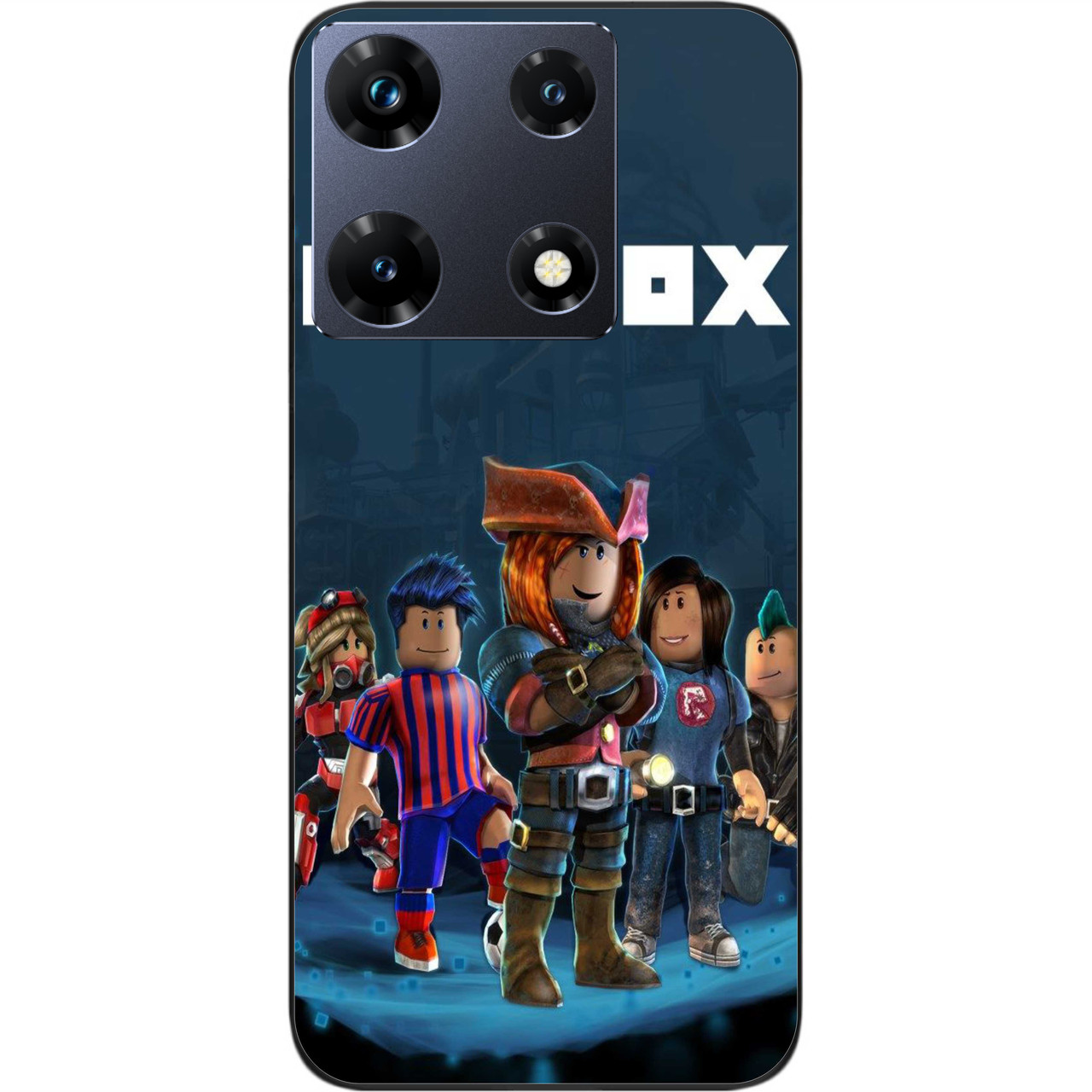 Силіконовий чохол Epik для Infinix Note 30 Pro 4G (X678B) з картинкою Роблокс