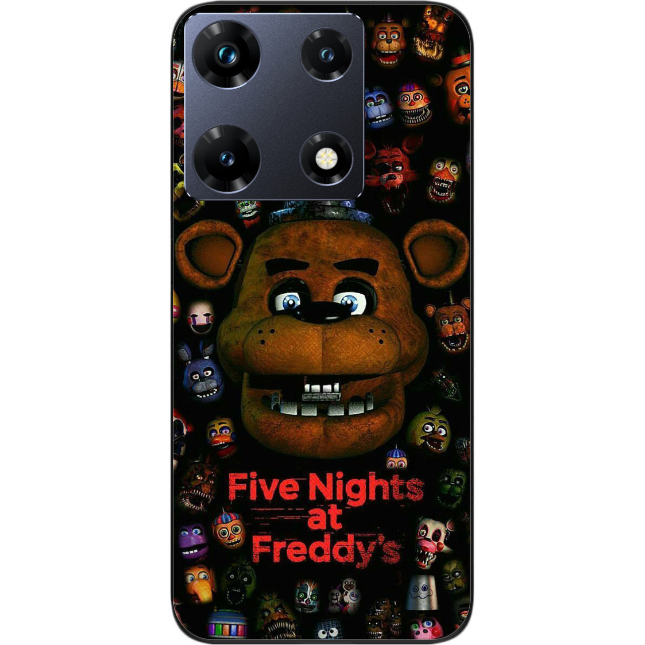 Силіконовий чохол Epik для Infinix Note 30 Pro 4G (X678B) з картинкою Фредді Фазбер