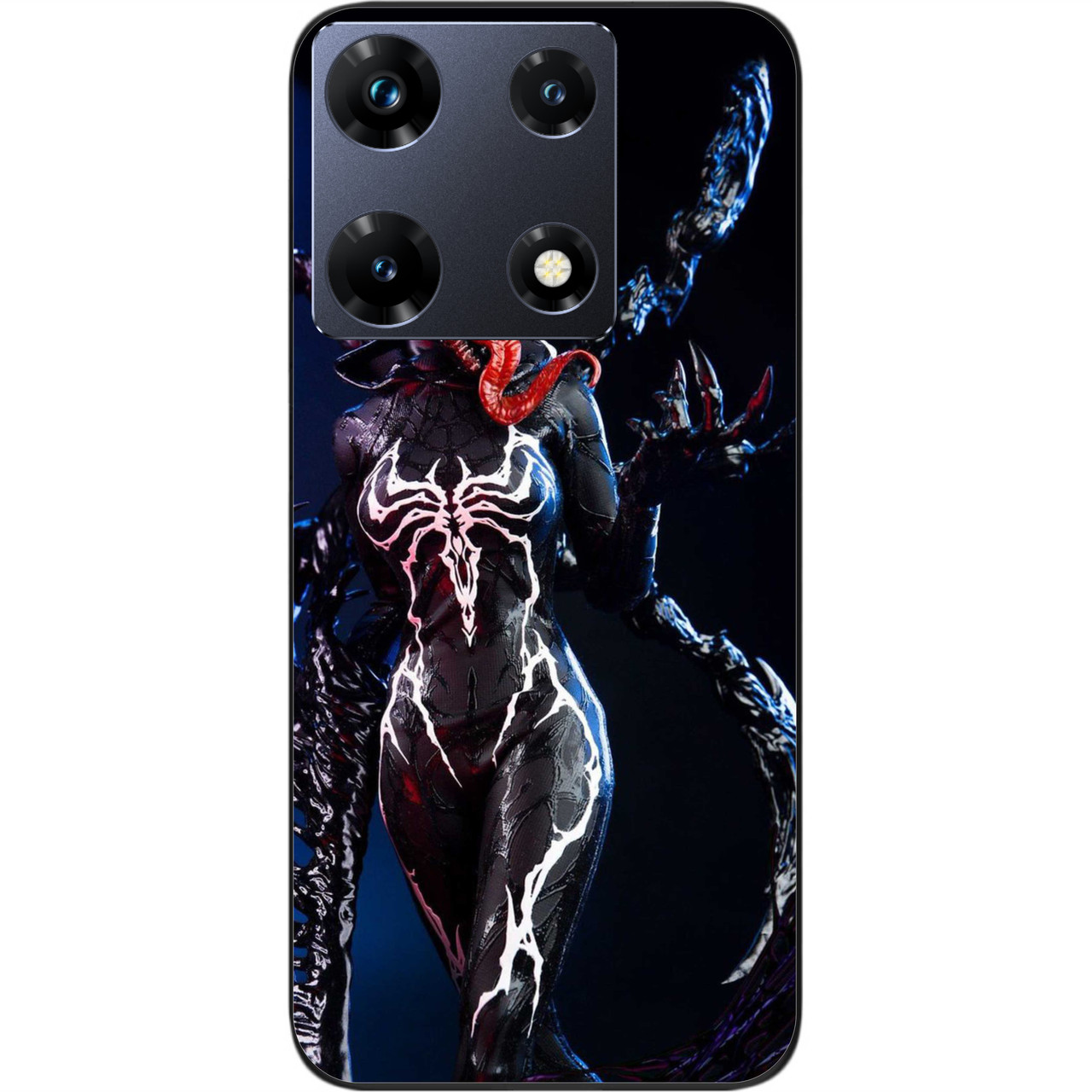 Силіконовий чохол Epik для Infinix Note 30 Pro 4G (X678B) з картинкою Леді Веном