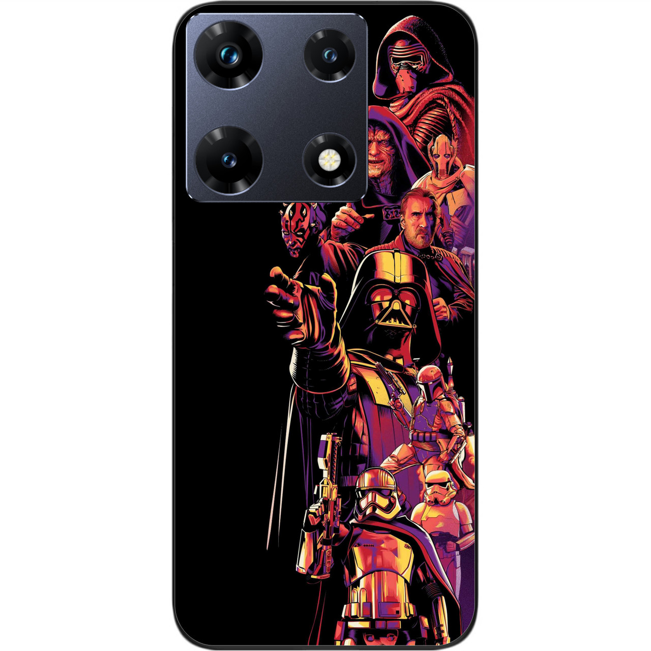 Силіконовий чохол Epik для Infinix Note 30 Pro 4G (X678B) з картинкою Зіркові війни