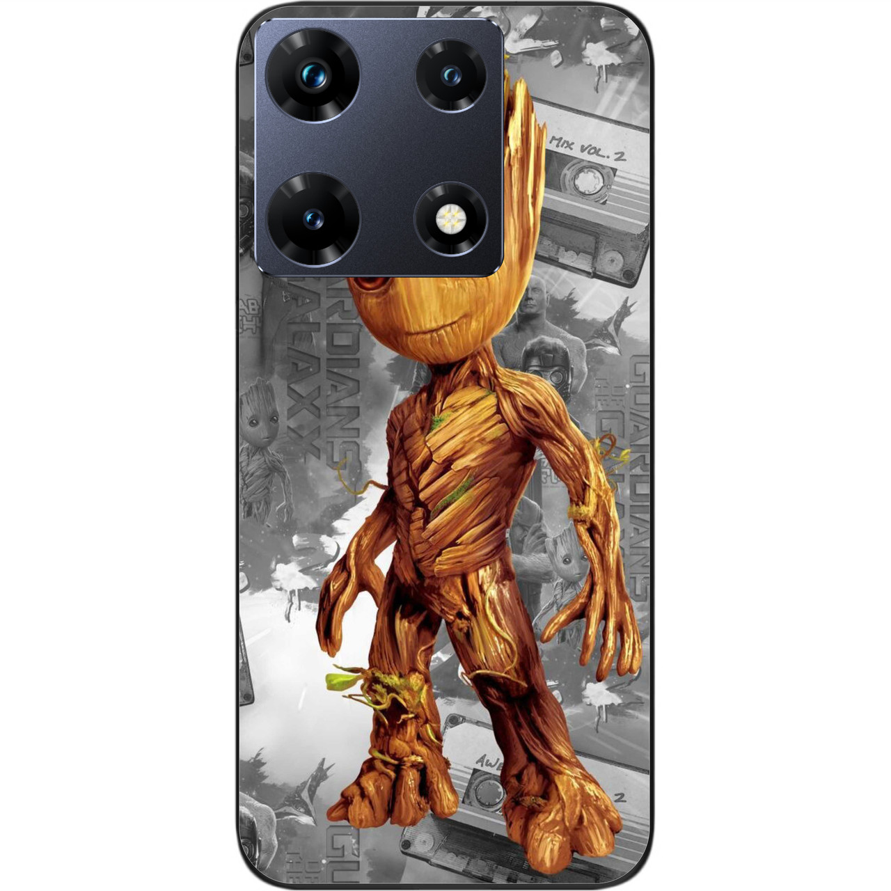 Силіконовий чохол Epik для Infinix Note 30 Pro 4G (X678B) з картинкою Малюк Грут