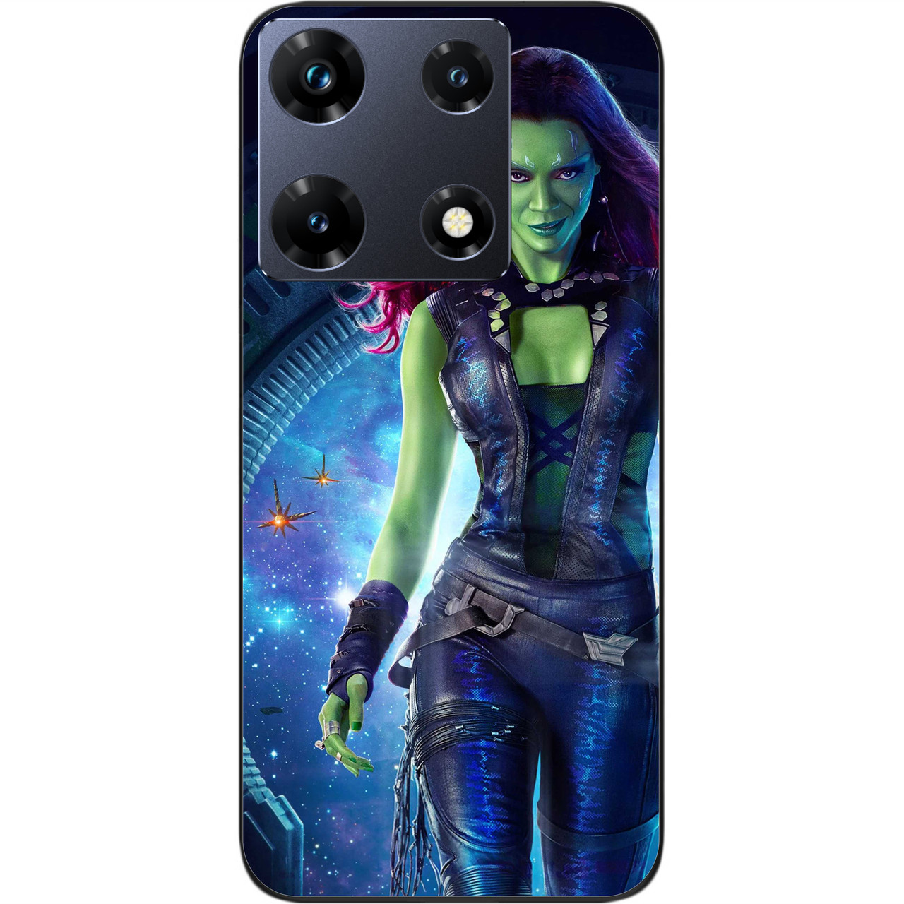Силіконовий чохол Epik для Infinix Note 30 Pro 4G (X678B) з картинкою Марвел Гамора