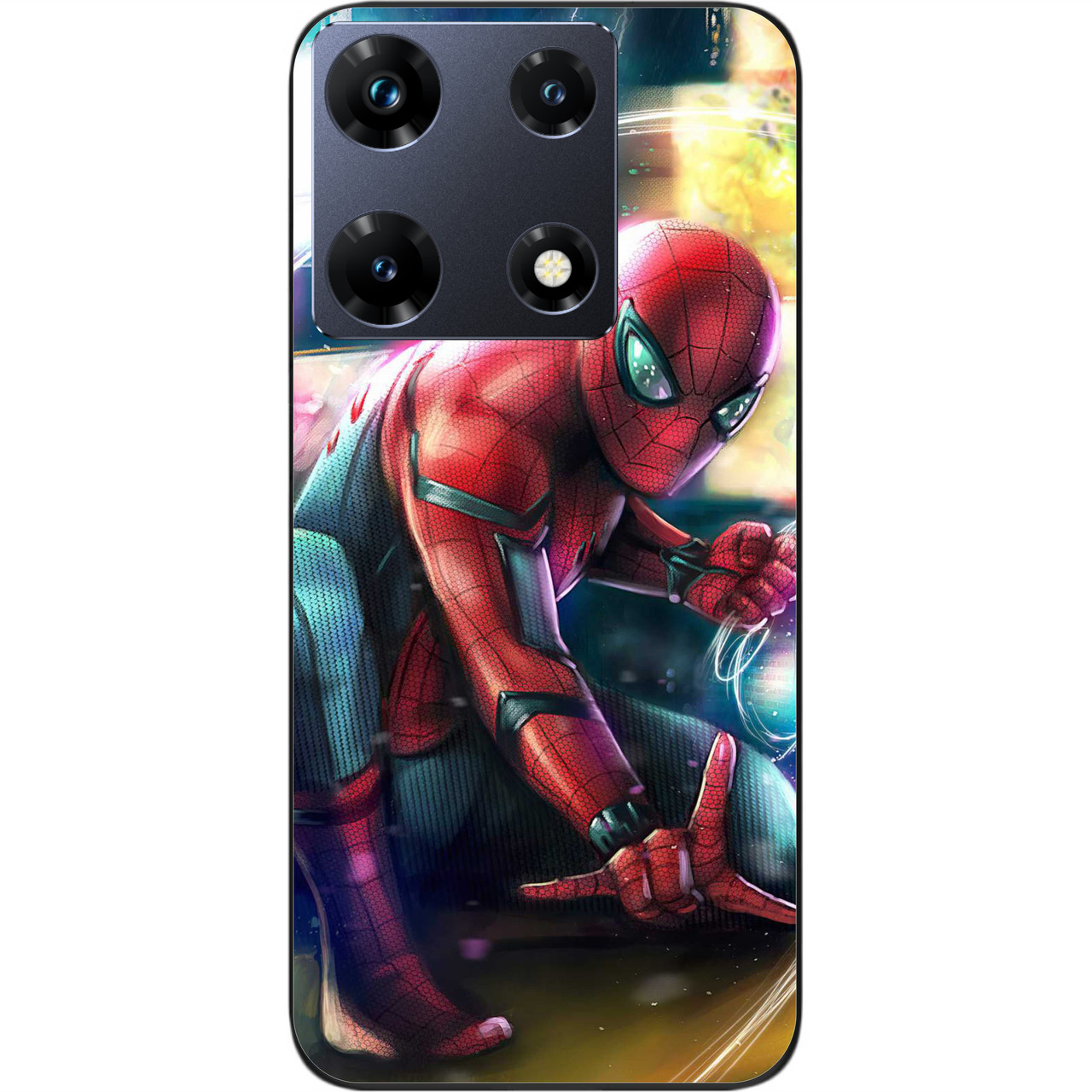 Силіконовий чохол Epik для Infinix Note 30 Pro 4G (X678B) з картинкою Spider-Man