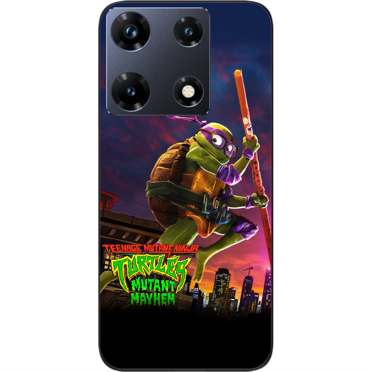 Силіконовий чохол Epik для Infinix Note 30 Pro 4G (X678B) з картинкою Черепашки-ніндзя Донателло