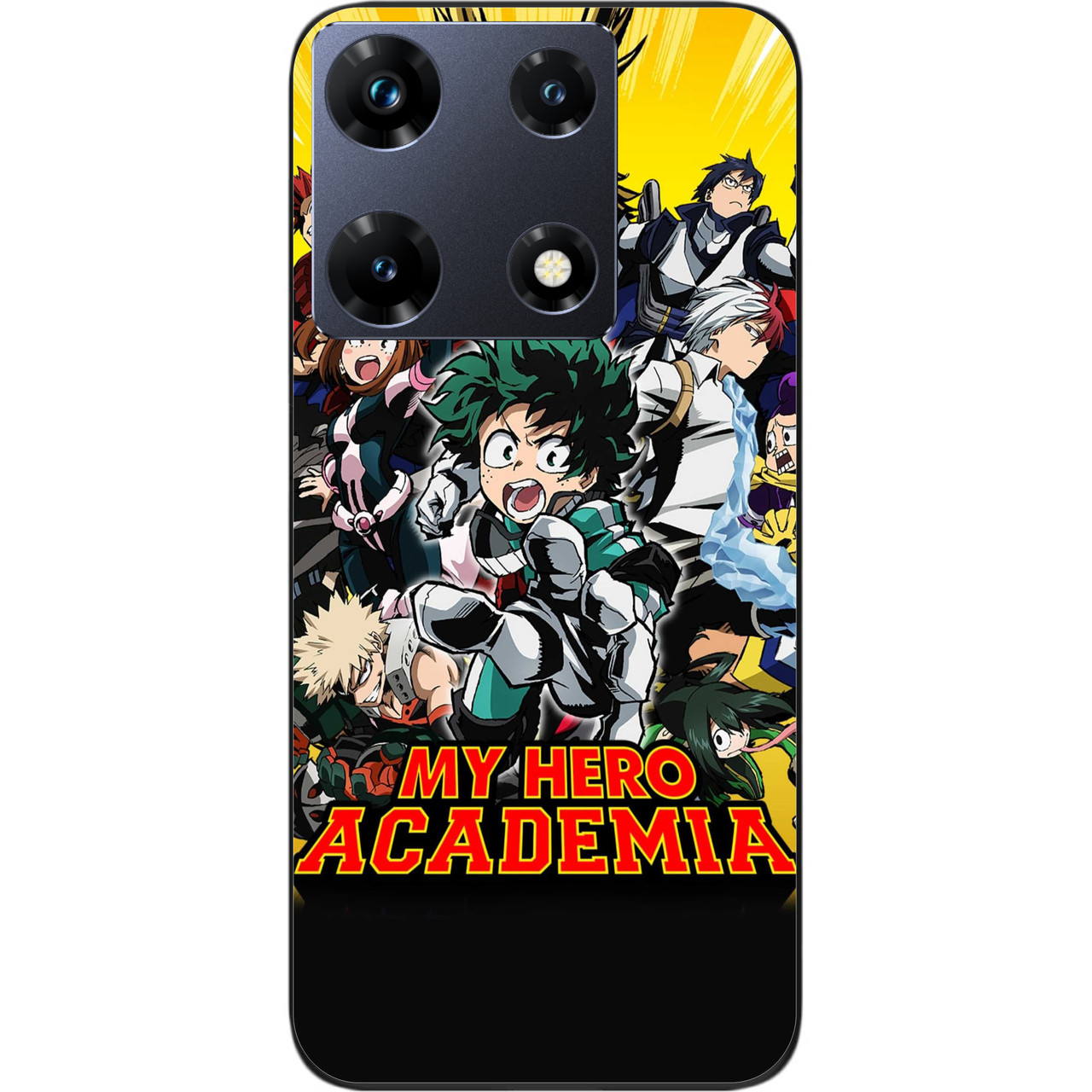 Силіконовий чохол Epik для Infinix Note 30 Pro 4G (X678B) з картинкою My Hero Academia