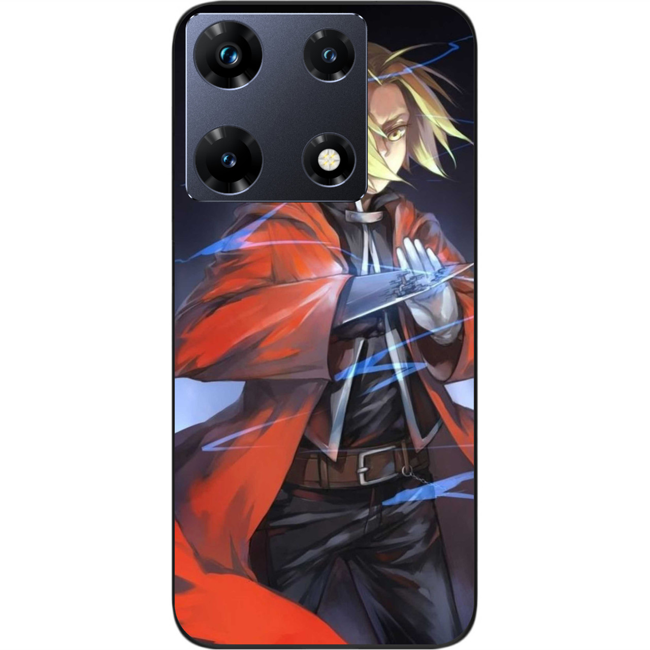 Силіконовий чохол Epik для Infinix Note 30 Pro 4G (X678B) з картинкою Елрик Едвард