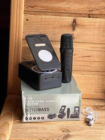 Підставка для телефона, динамік для караоке Blue Tooth. Microphone speaker set  AND K18