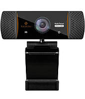 TAURUS17- Веб-камера для ПК, з автофокусом, стереомікрофоном, USB 2.0