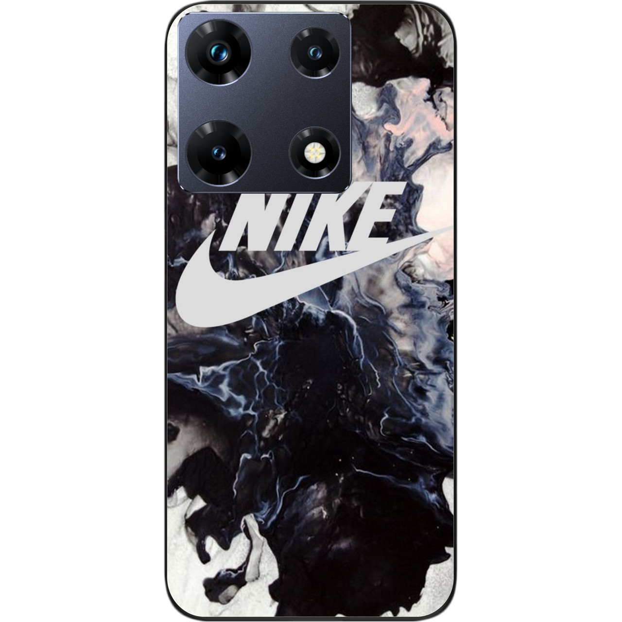 Силіконовий чохол Epik для Infinix Note 30 Pro 4G (X678B) з картинкою Лого Nike