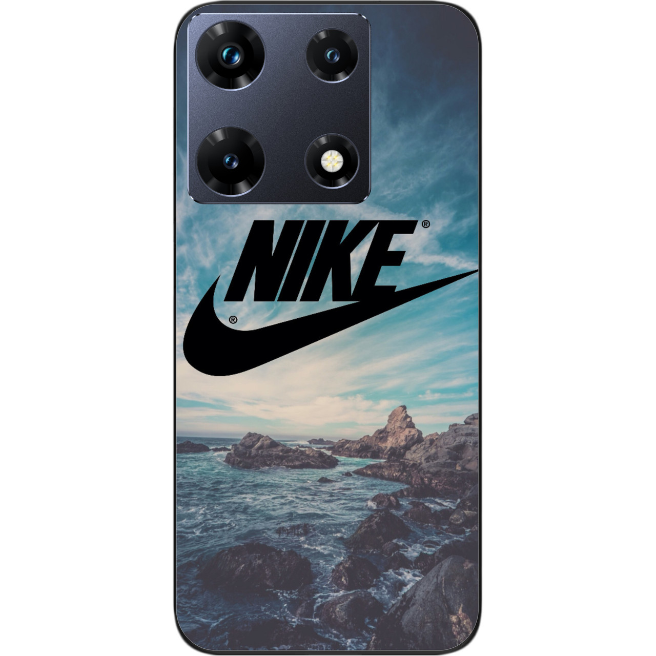 Силіконовий чохол Epik для Infinix Note 30 Pro 4G (X678B) з картинкою Nike