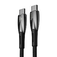 Кабель зарядный Baseus USB Type-C to USB Type-C 100 W Glimmer Series Fast Charge 2 м Black (CB000025)