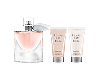 Набор Lancome La Vie Est Belle 50 ml парфюмированная вода, 50 ml лосьен для тела, 50 ml гель для душа