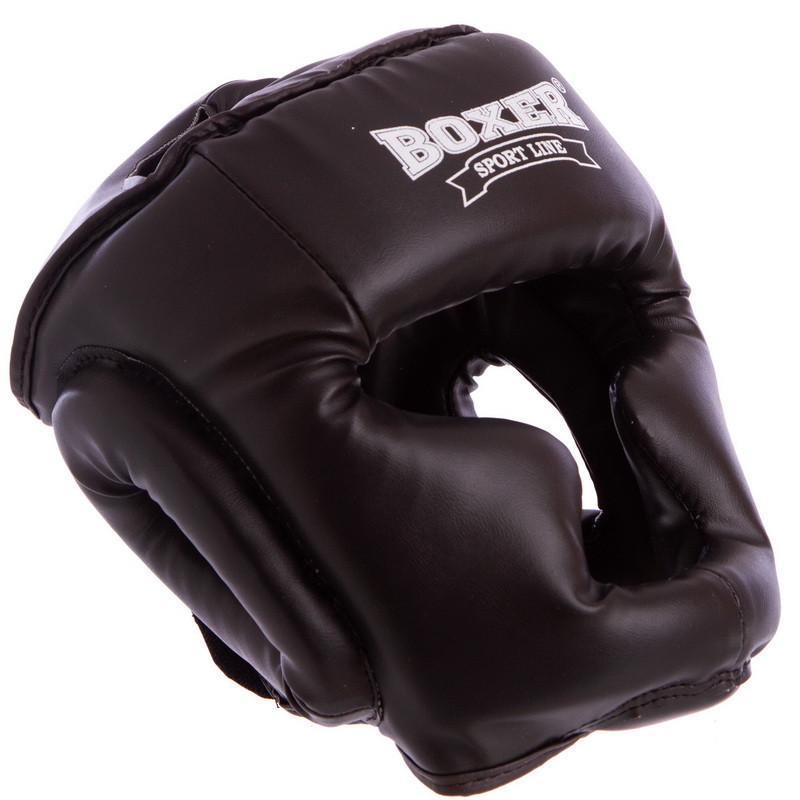 Шолом боксерський з повним захистом Кожвініл BOXER 2036 (залишився розмір М)